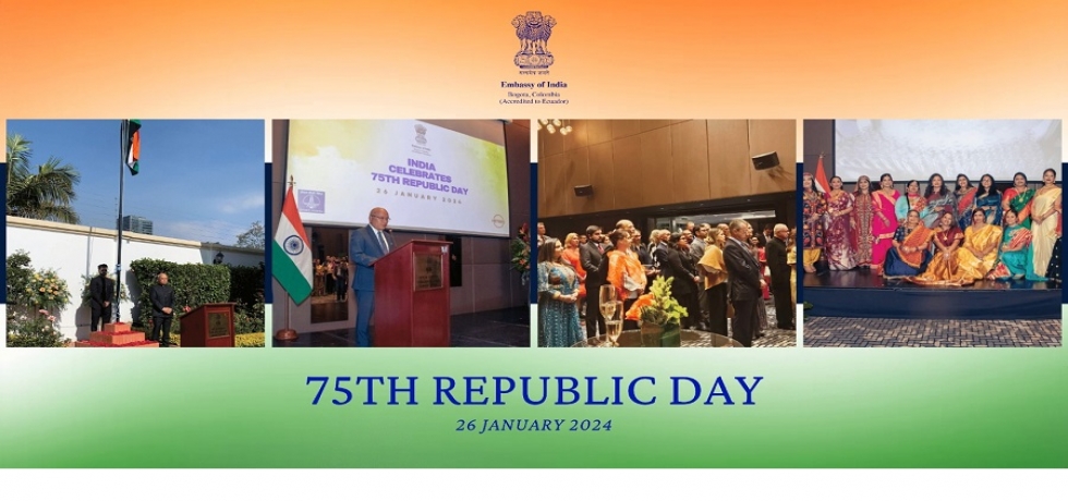 75th Republic Day celebration by the Embassy 